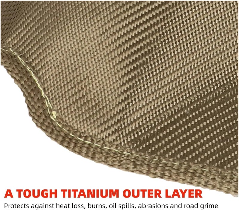 BSTFLEX Titanium Turbo Blanket Suitable For MINI Cooper S R55 R56 R57 R58 R59 R60 R61 - Image 4